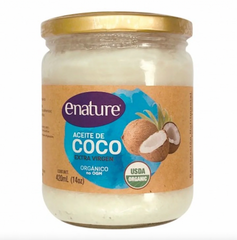 Aceite Coco Extra Virgen Enature 420 Ml