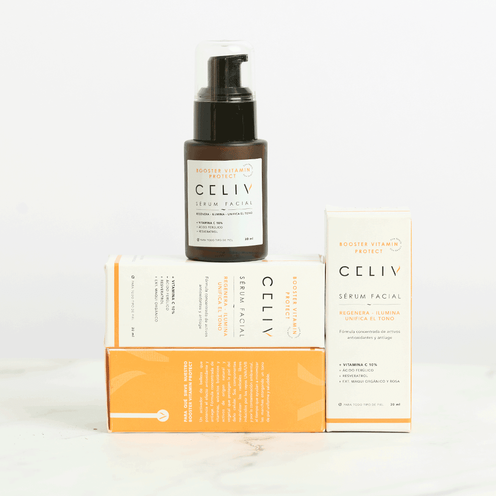 Serum Antioxid. Antiage Booster Vitamin Protect 30 Ml Celiv