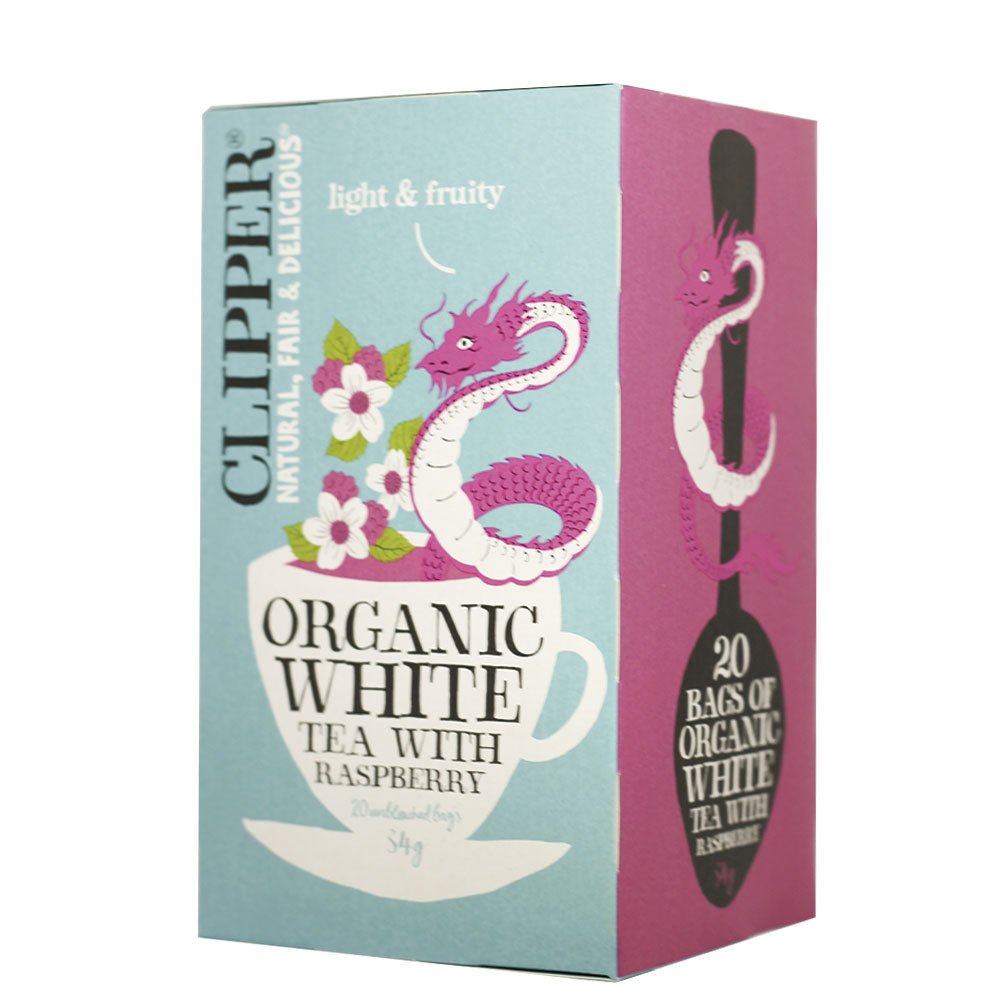White Raspberry Tea 20 Bolsas Clipper Aldea Nativa