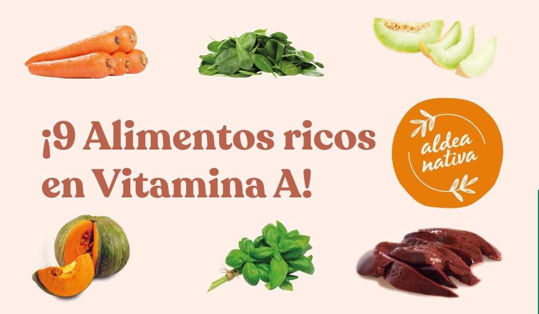 ¡9 Alimentos ricos en vitamina A!
