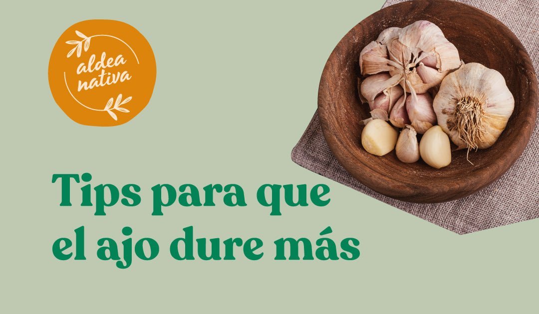 ¿Cómo conservar el ajo?