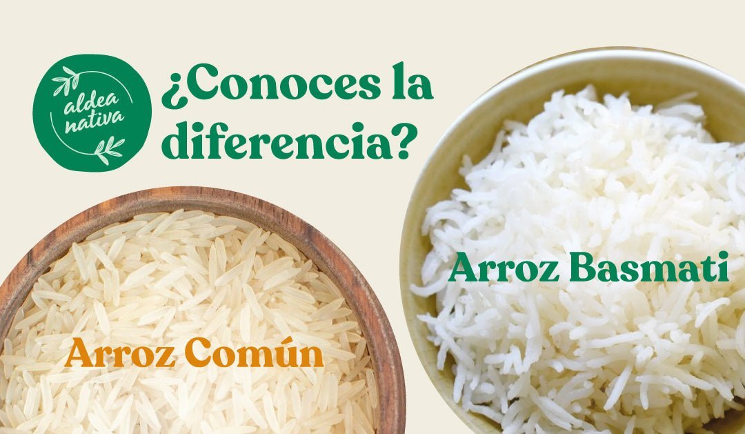 Diferencias del Arroz Basmati con el Arroz Común