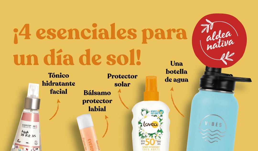 ¡Esenciales para un día de sol!