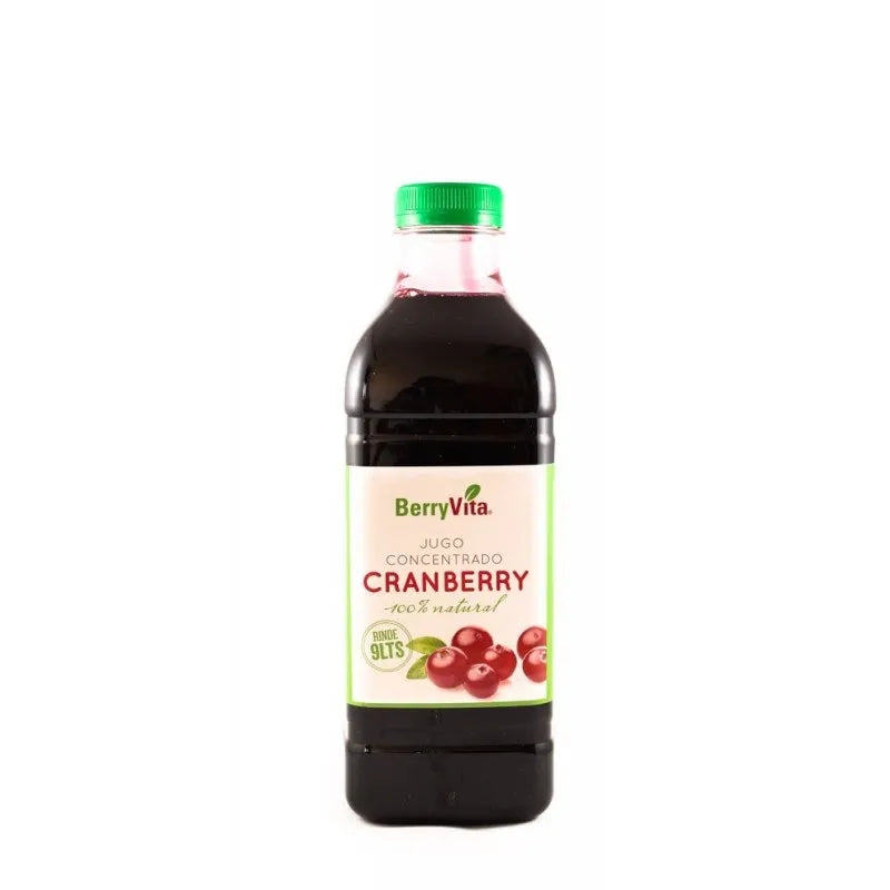 Jugo concentrado cranberry 1 LT BERRYVITA