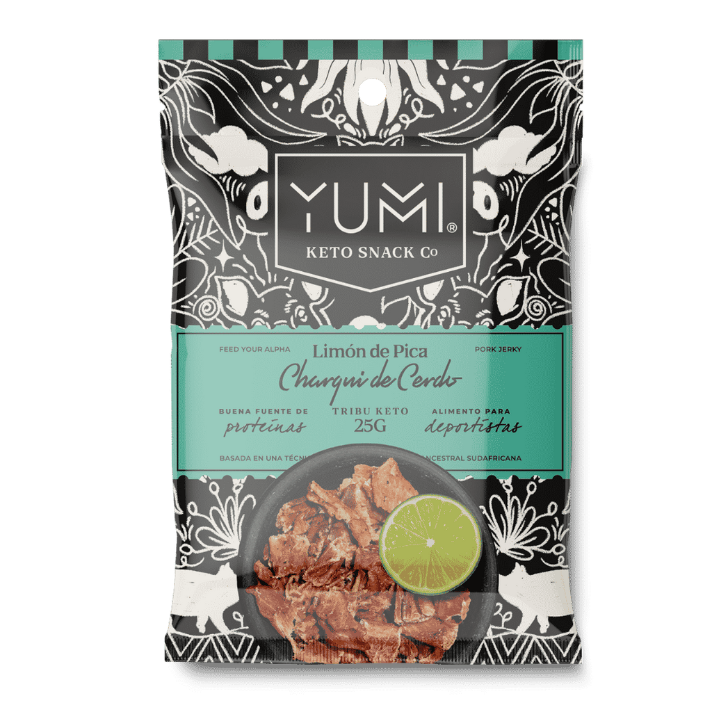 Snack Keto de Cerdo Limon de Pica 25 GR YUMI