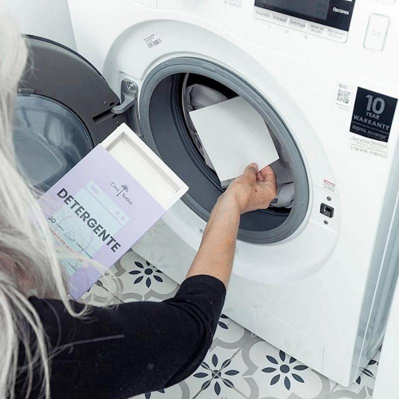 Detergente En Laminas Lavanda Casa Nativa 140 Gr - CASA NATIVA - Aldea Nativa