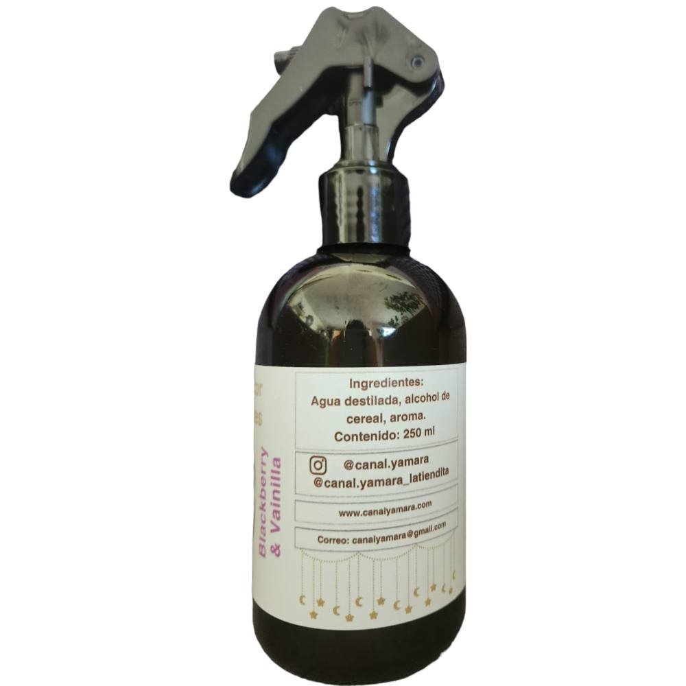 Aromatizador De Ambientes BlackBerry Canal Yamara 250 Ml - Aldea Nativa