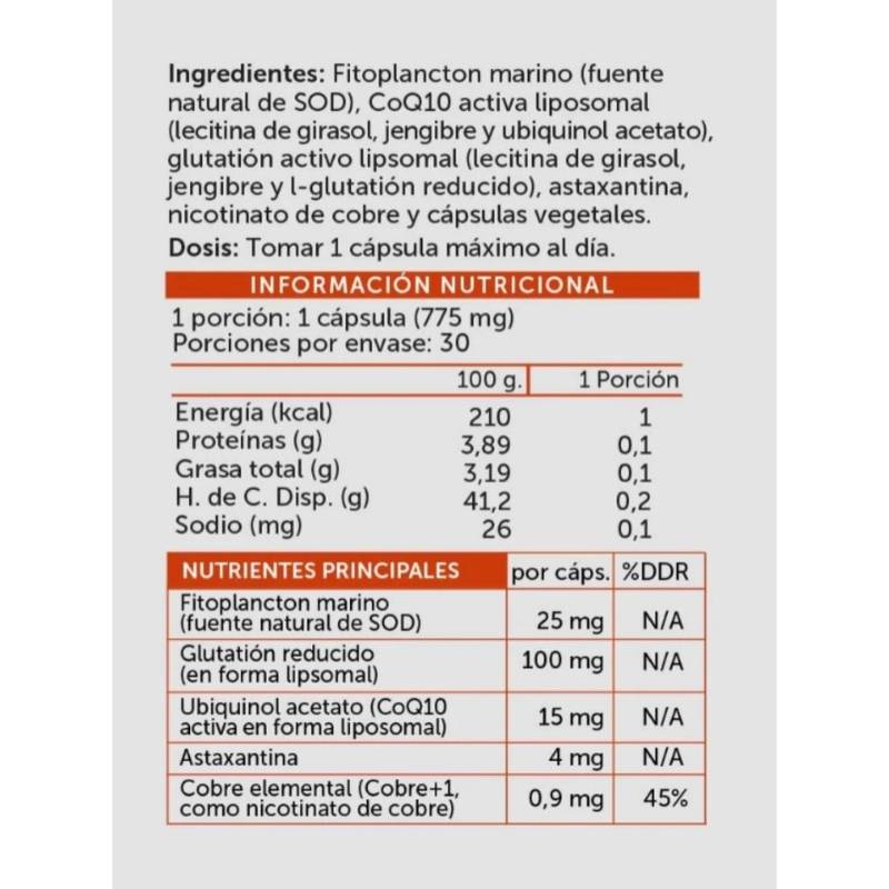 Energy Cell Wellplus 30 Cap - WELLPLUS - Aldea Nativa