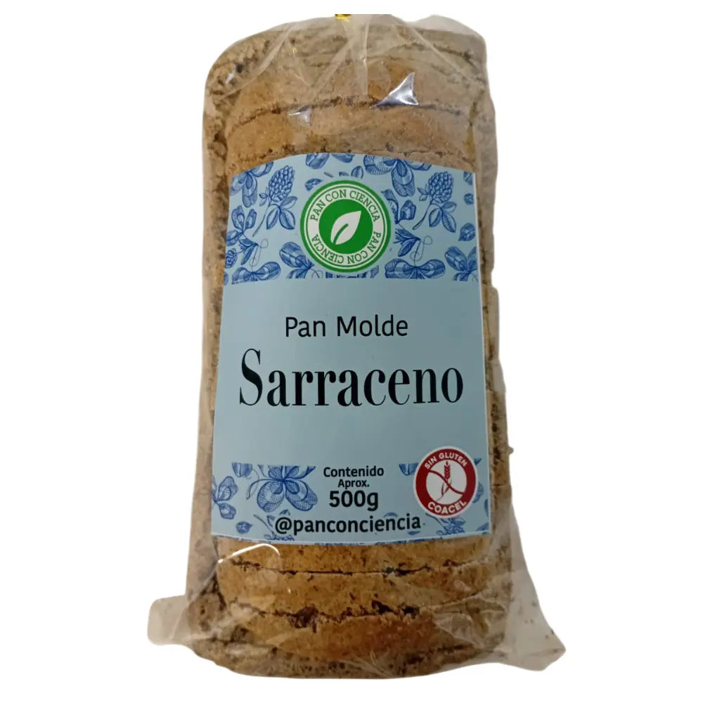 Pan sarraceno sin gluten 500 GR PAN CON CIENCIA