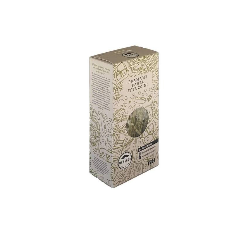Edamame Pasta Fetucinni Mercado Lowcarb 200 Gr - MERCADO LOWCARB - Aldea Nativa