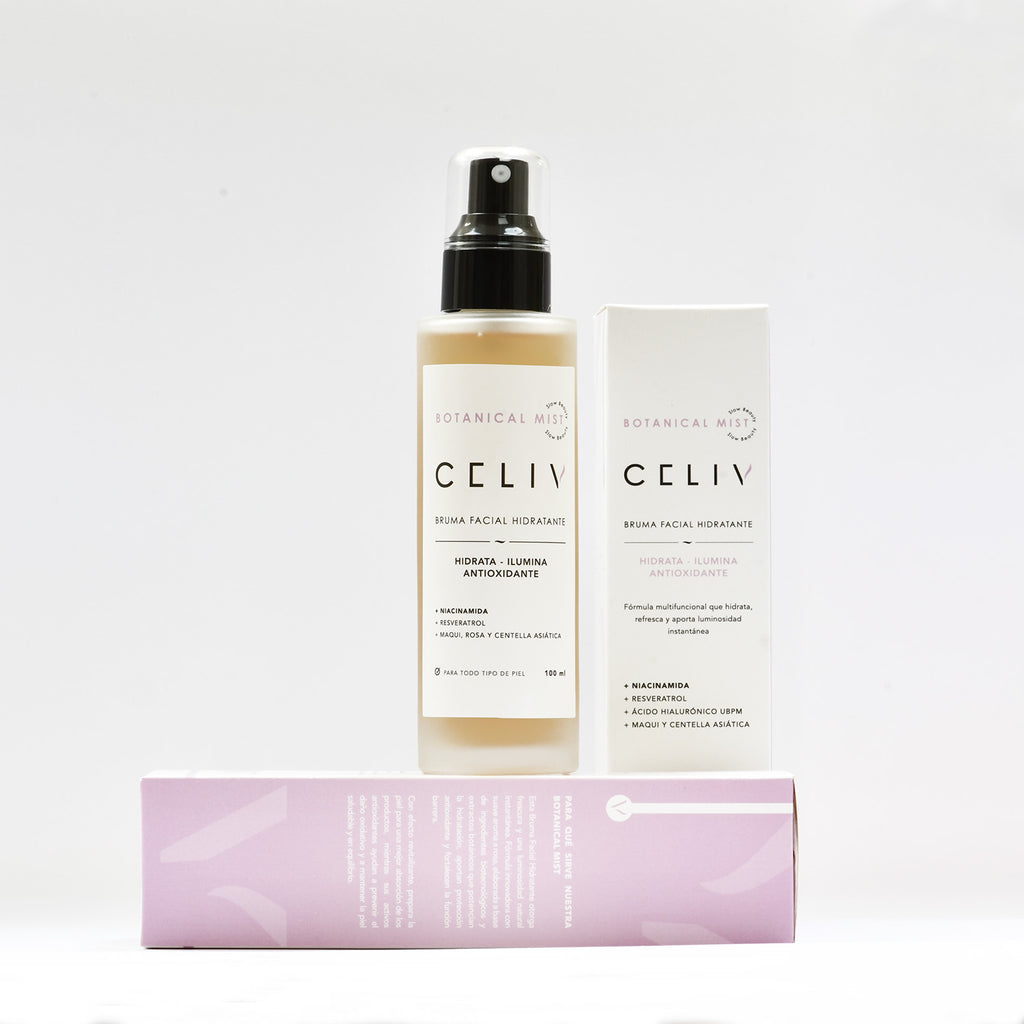 Bruma facial hidratante 100 ml Celiv