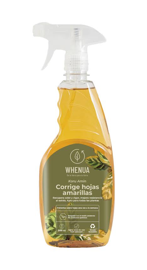 Koru amin corrector foliar hojas amarillas 500 ML WHENUA