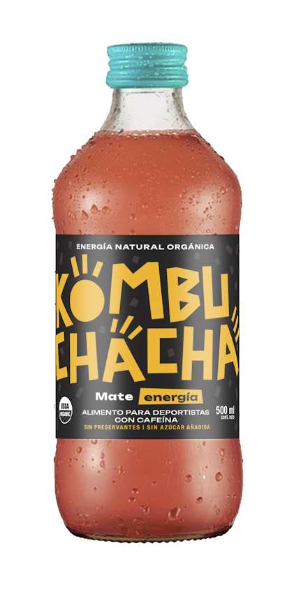 Kombucha Mate energia 500 ML Kombuchacha