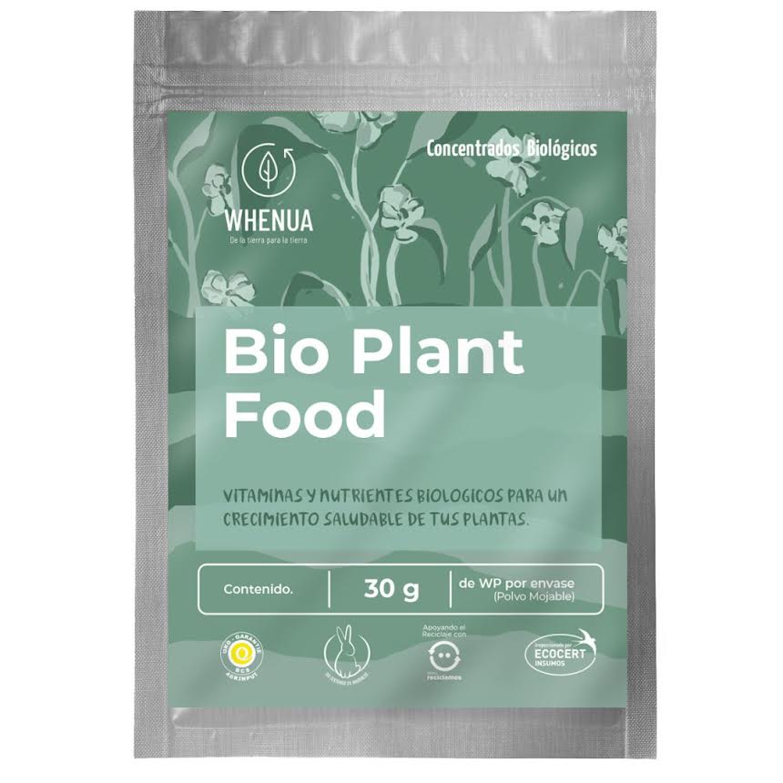 Bio plant food fertilizante biologico 30 GR WHENUA