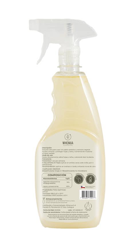 Horoi protect limpiador y proteccion hojas  500 ML WHENUA