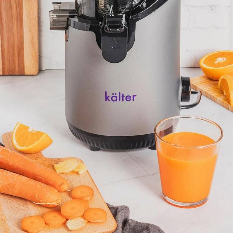 Extractor De Jugo Prensado En Frio Kalter Sj026 Gris - KALTER - Aldea Nativa