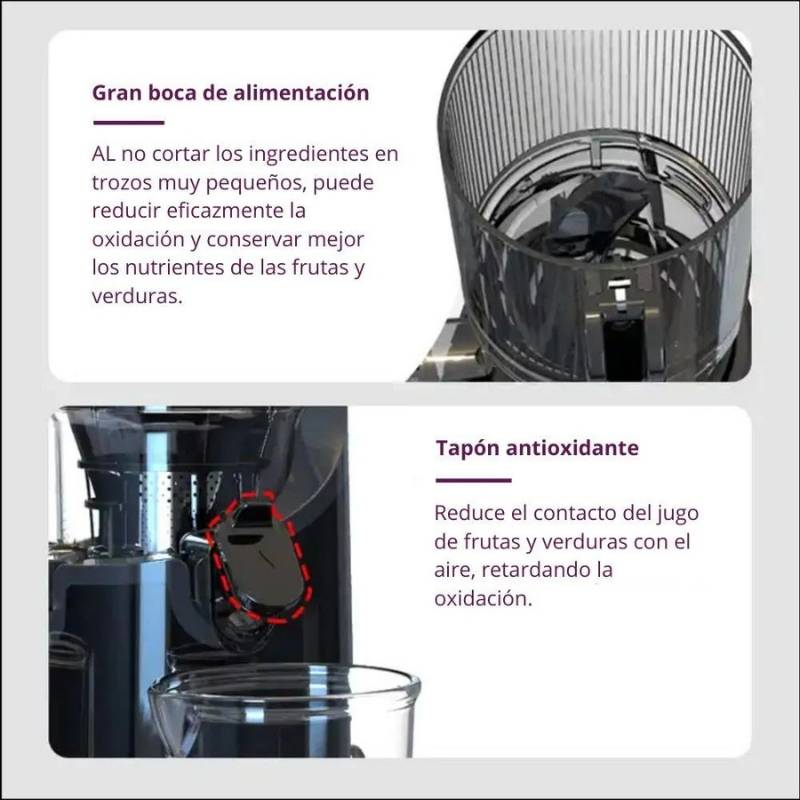 Extractor De Jugo Prensado En Frio Kalter Sj026 Gris - KALTER - Aldea Nativa