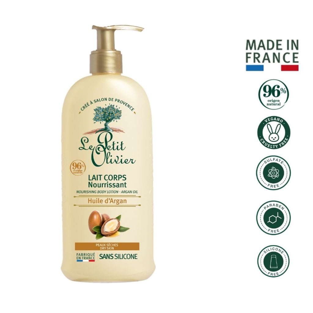 Locion corporal nutritiva aceite de argan 250 ML LE PETIT OLIVIER