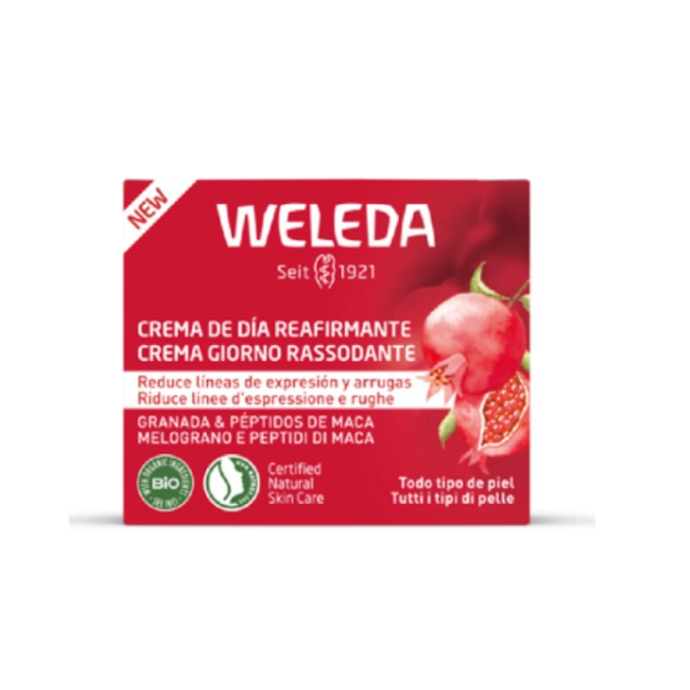 Crema de Dia Reafirmante Granada y Maca Weleda 40 Ml - Aldea Nativa