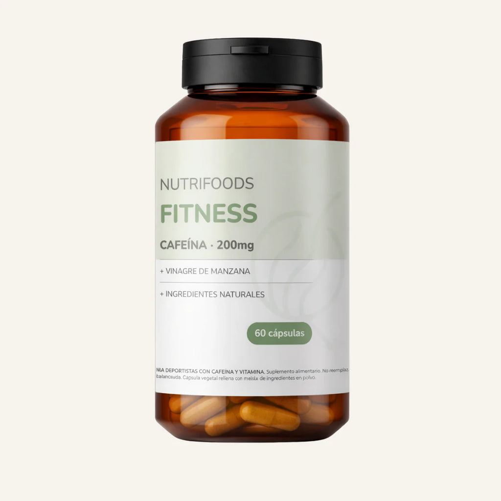 Nutri fitness cafeina 200 MG 60 CAP NUTRIFOODS