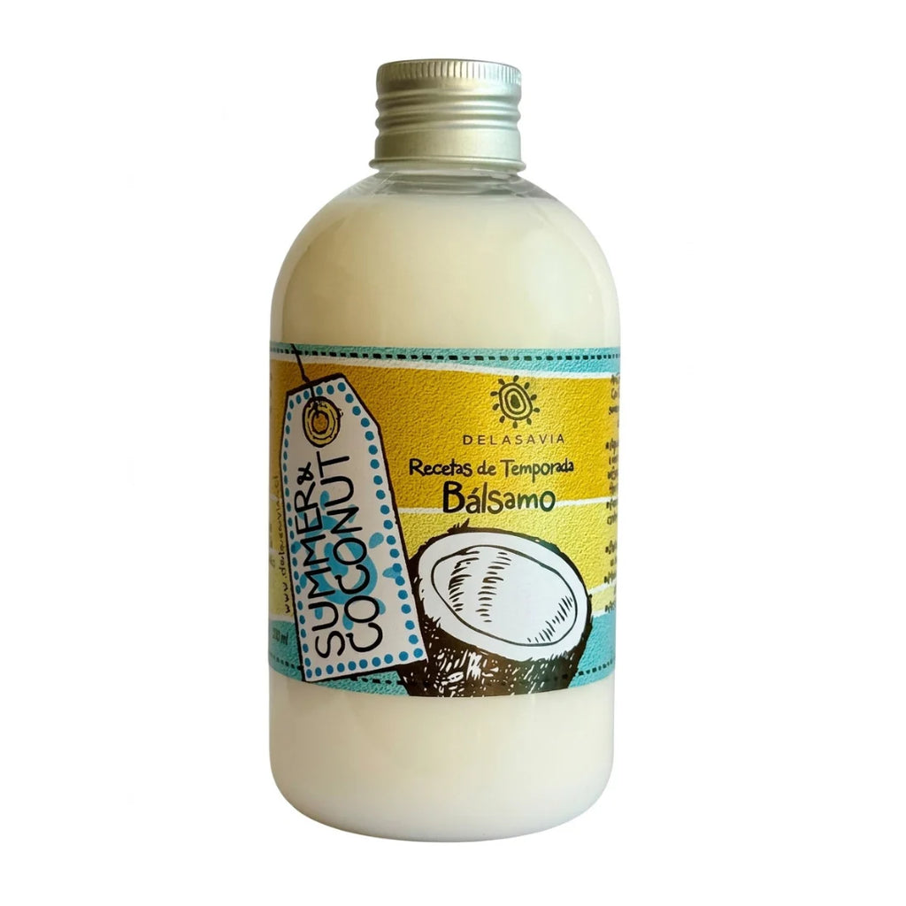 Balsamo nutritivo cabello crespo coco 250 ML DELASAVIA
