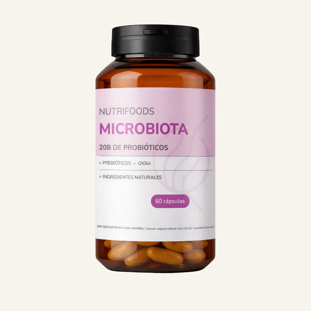 Nutri microbiota 20B de probioticos 60 CAP NUTRIFOODS