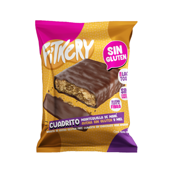 Cuadrito proteico clasico sin gluten 40 GR FITKERY