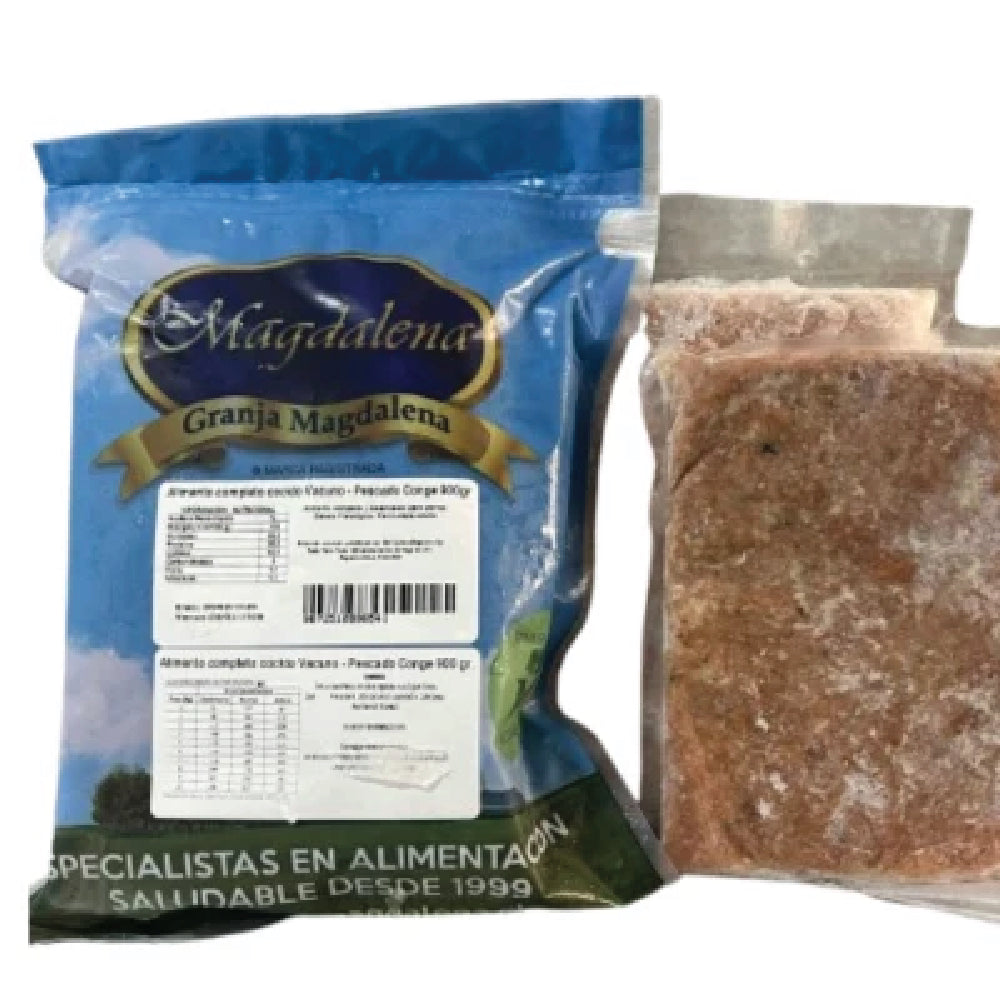 Alimento Cocido Congelado de Vacuno para Perros 900 GR GRANJA MAGDALENA PETS