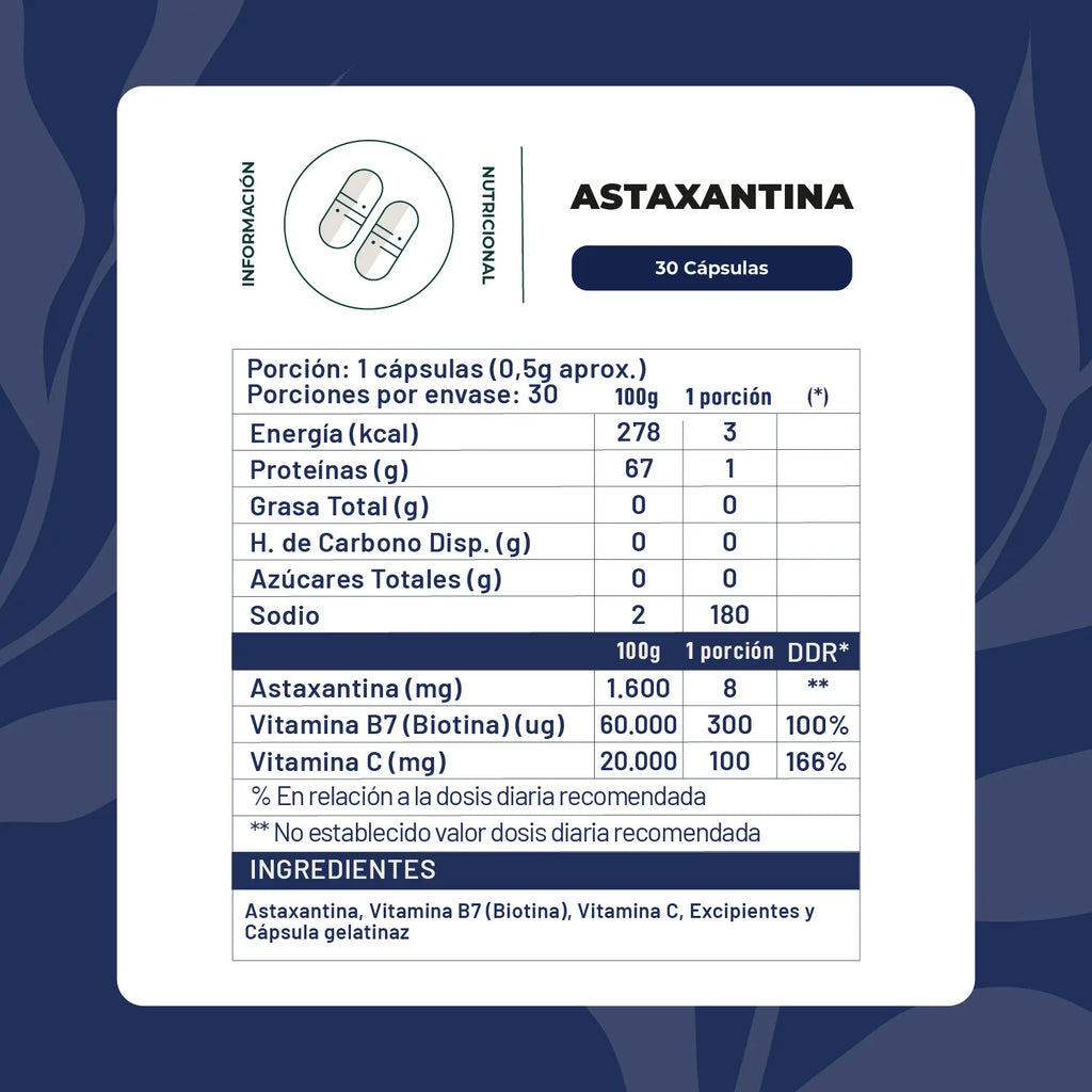 Astaxantina nad+ 60 CAP KARUN LIFE