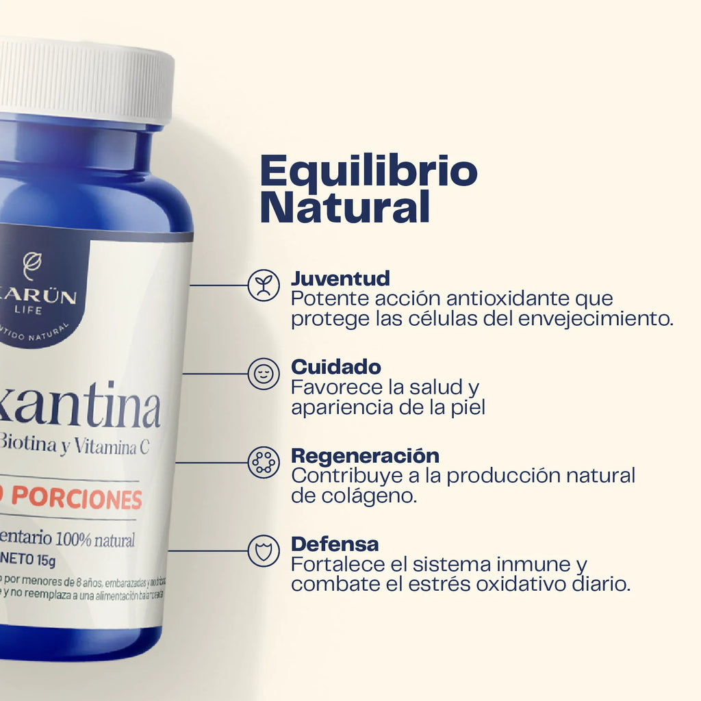 Astaxantina nad+ 60 CAP KARUN LIFE