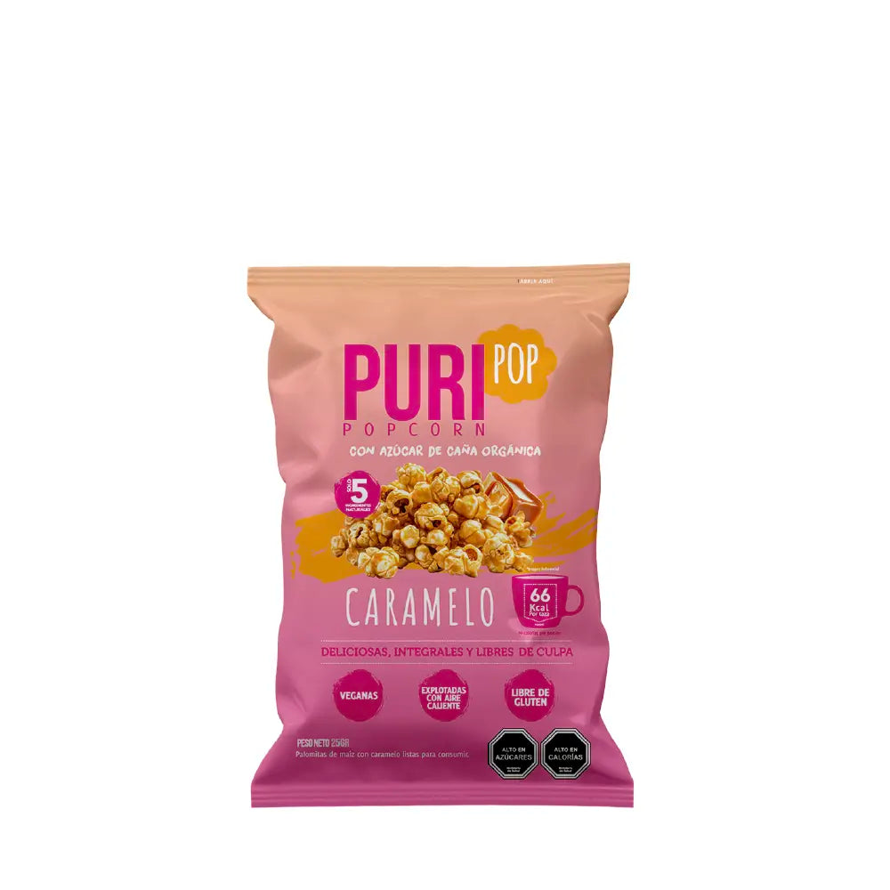 PuriPop Popcorn Caramelo 25 GR PURI