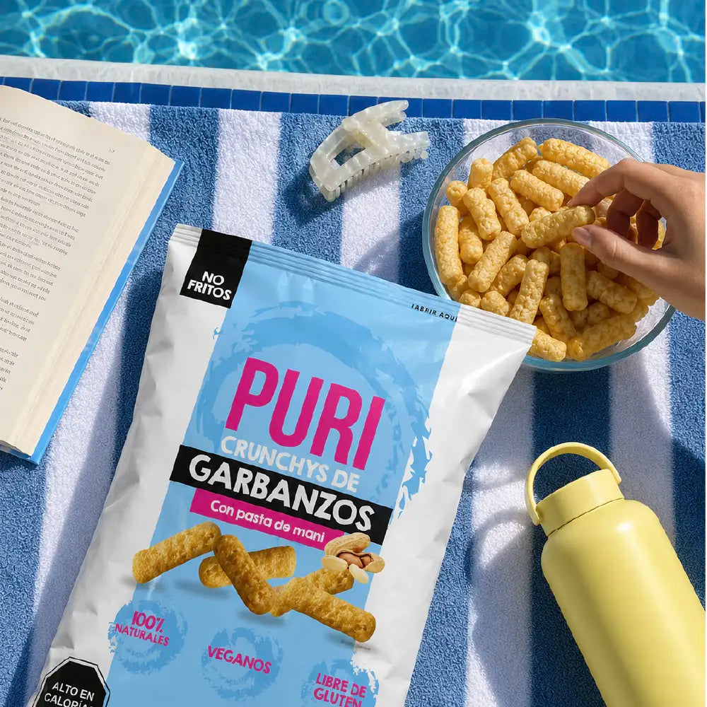 Puri Crunchys Garbanzos Mani 140 GR PURI