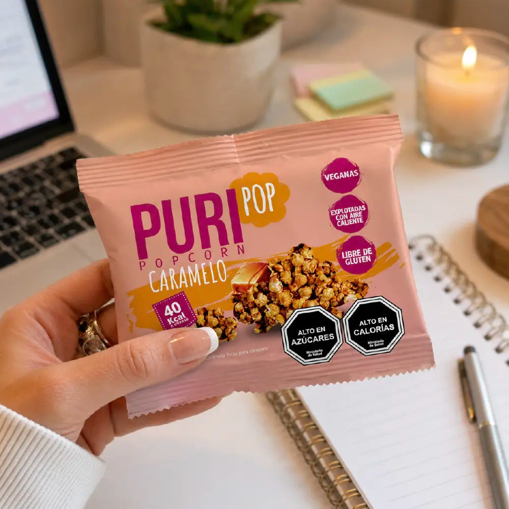 Mini PuriPop Popcorn Caramelo 10 GR PURI