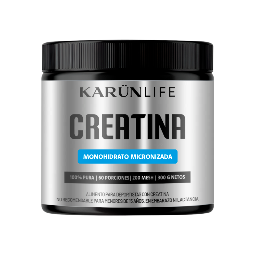 Creatina Monohidratada en polvo 300 gr KARUN LIFE