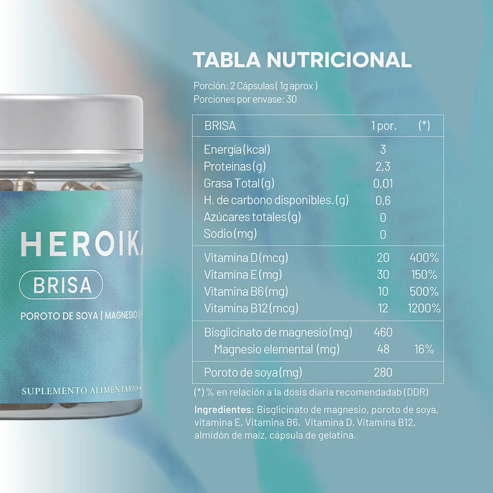 Suplemento Brisa Mujer 60 CAP HEROIKA