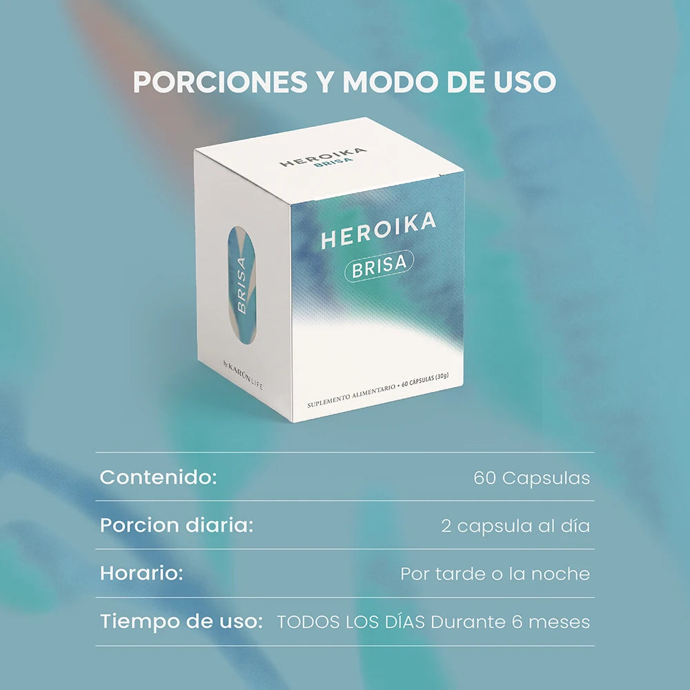 Suplemento Brisa Mujer 60 CAP HEROIKA