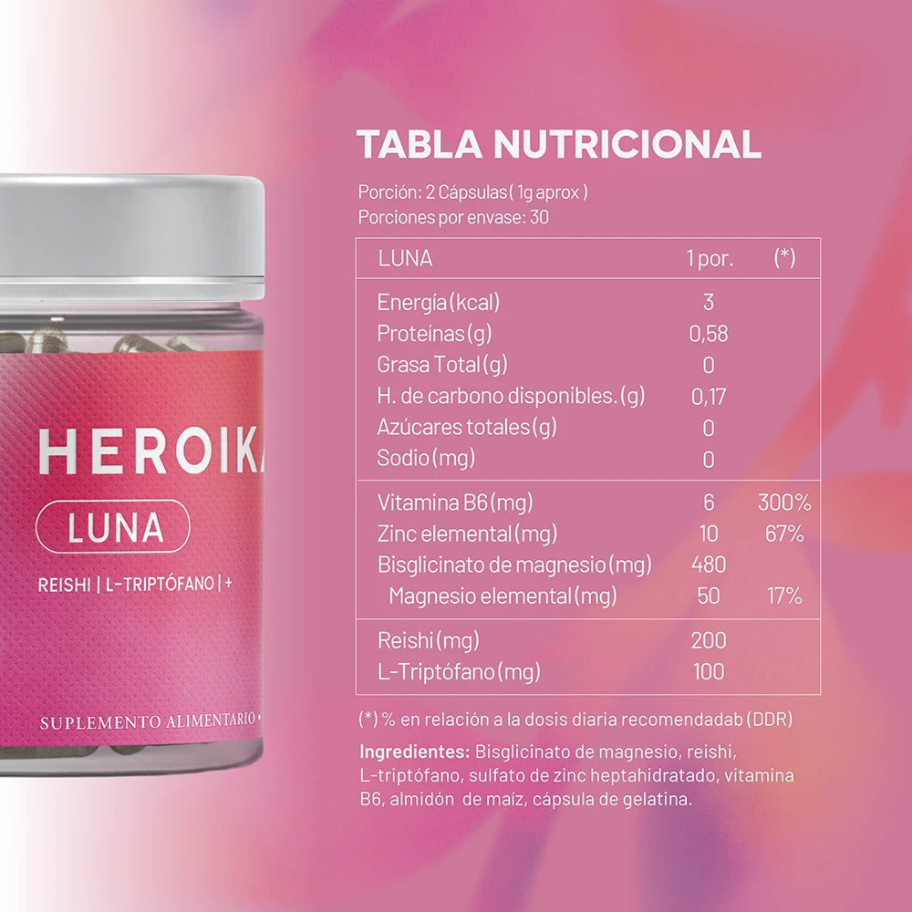 Suplemento Luna Mujer 60 CAP HEROIKA