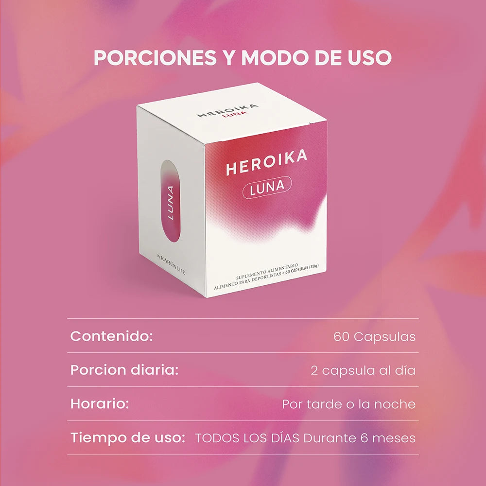 Suplemento Luna Mujer 60 CAP HEROIKA