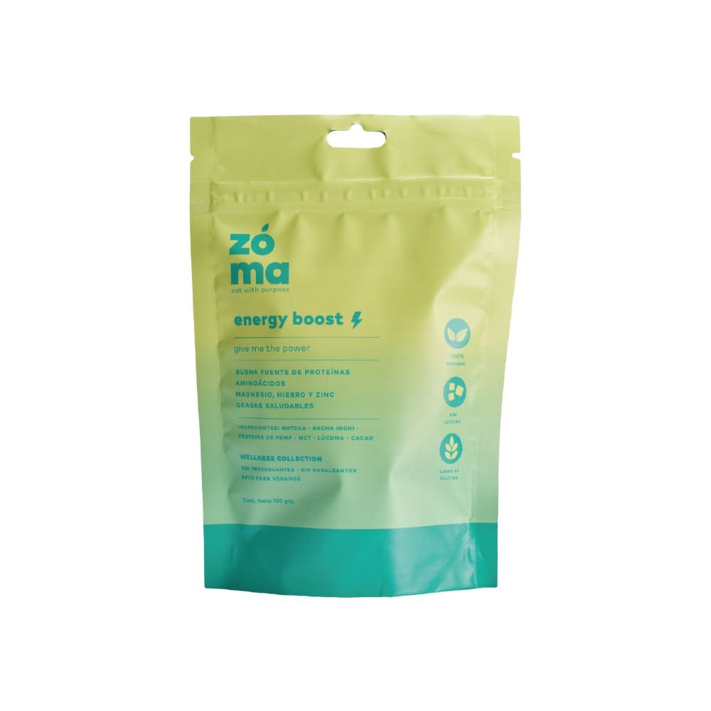 Energy Zoma Superfoods Doypack 100Gr - ZOMA SUPERFOODS - Aldea Nativa