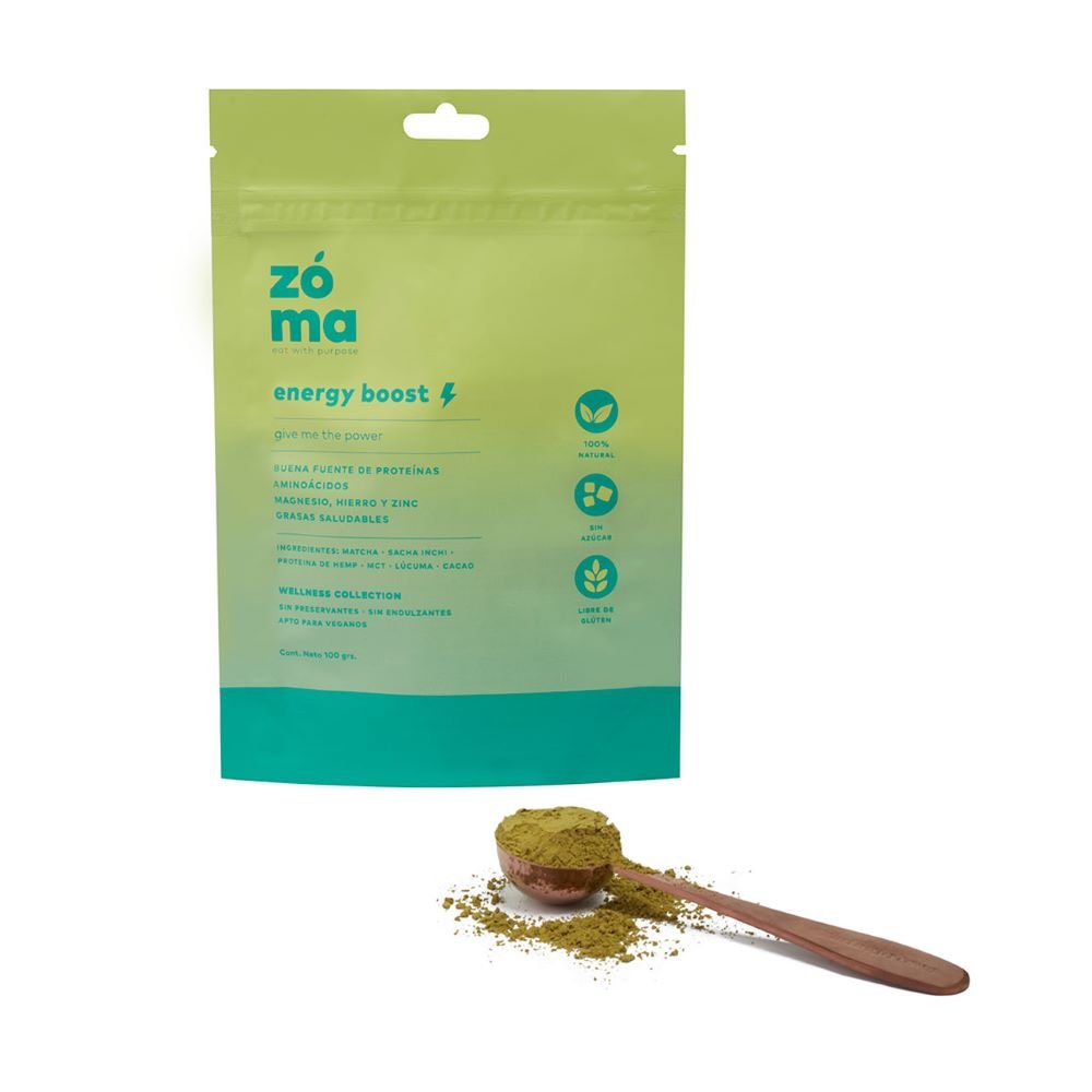 Energy Zoma Superfoods Doypack 100Gr - ZOMA SUPERFOODS - Aldea Nativa
