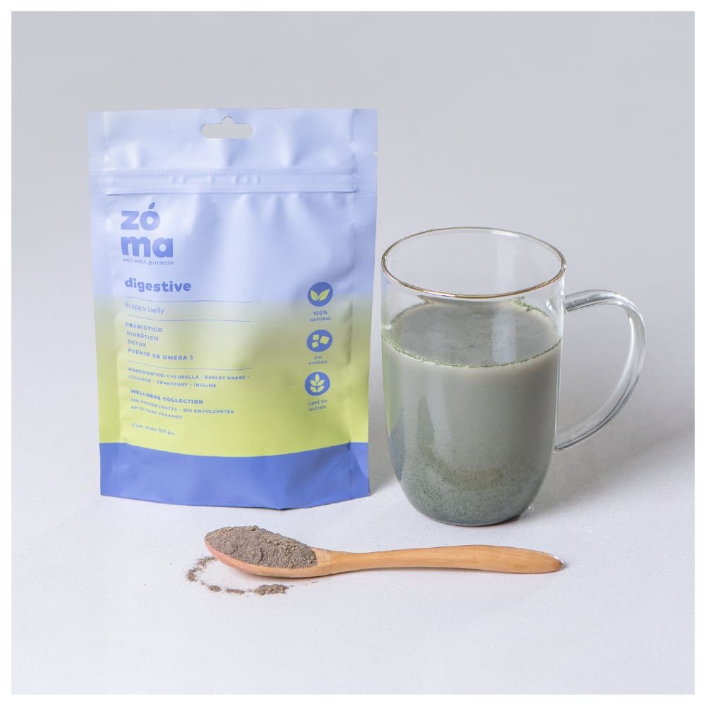 Digestive Zoma Superfoods Doypack 100Gr - ZOMA SUPERFOODS - Aldea Nativa