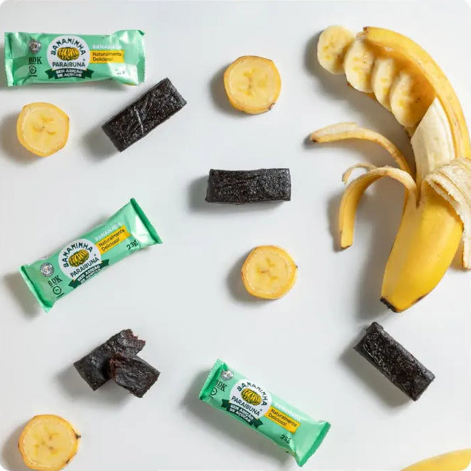 Snack dulce de banana sin azucar 23 GR BANANINHA PARAIBUNA