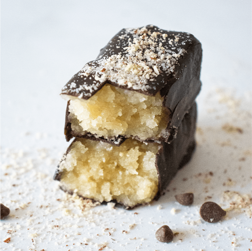 Barra De Coco Keto Proteica Con Chocolate 85% Cacao Sweet Keto Love Un - SWEET KETO LOVE - Aldea Nativa