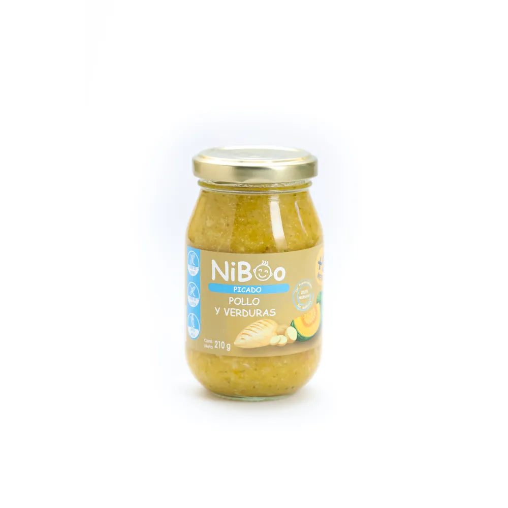 Picado pollo papa y verduras 210 GR NIBOO