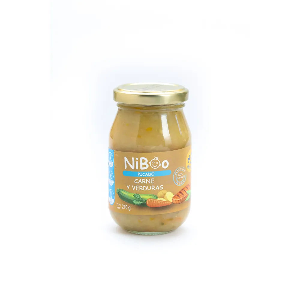 Picado carne y verduras 210 GR NIBOO
