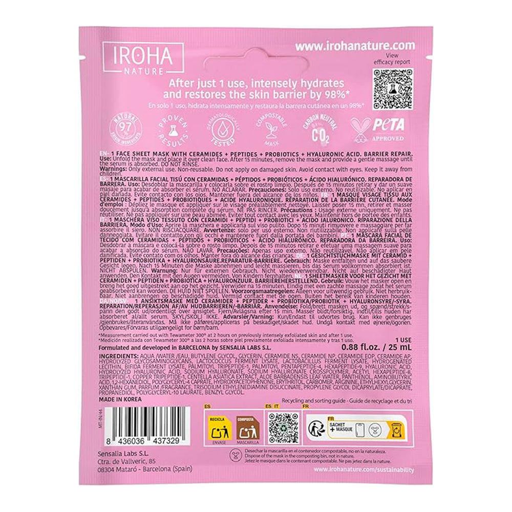 Mascarilla Facial Reparadora Aldea Nativa Iroha