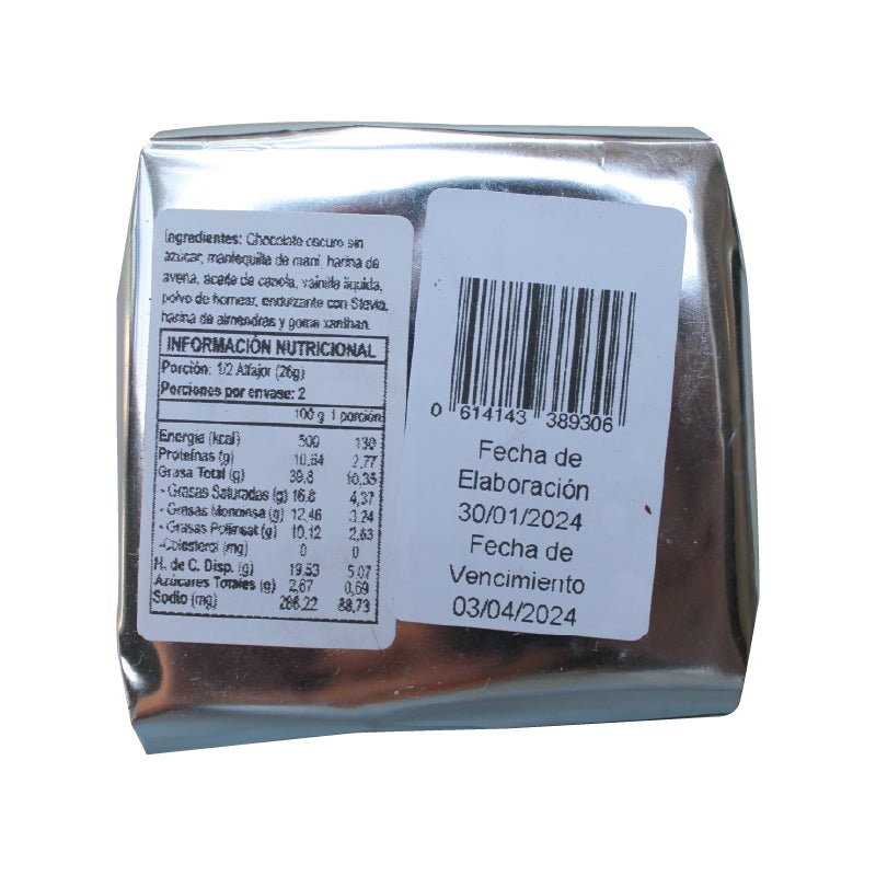 Alfajor Vegano Sin Azucar Joly Blu 52 Gr - Aldea Nativa