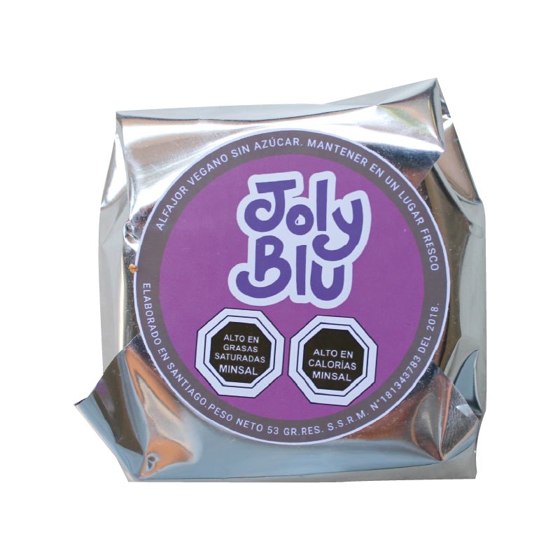 Alfajor Vegano Sin Azucar Joly Blu 52 Gr - Aldea Nativa
