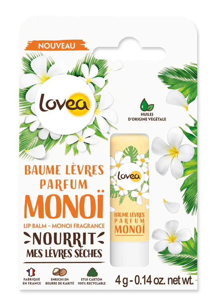 Balsamo de labios monoi 4 Gr LOVEA