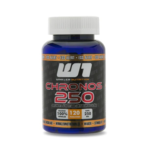 Chronos Cafeina Winkler Nutrition 250 Mg 120 Cap - Aldea Nativa